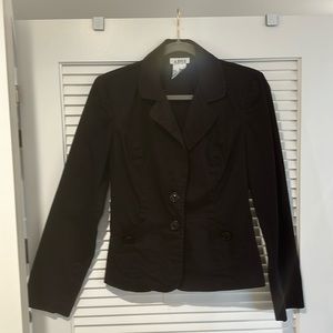 Lightweight black blazer